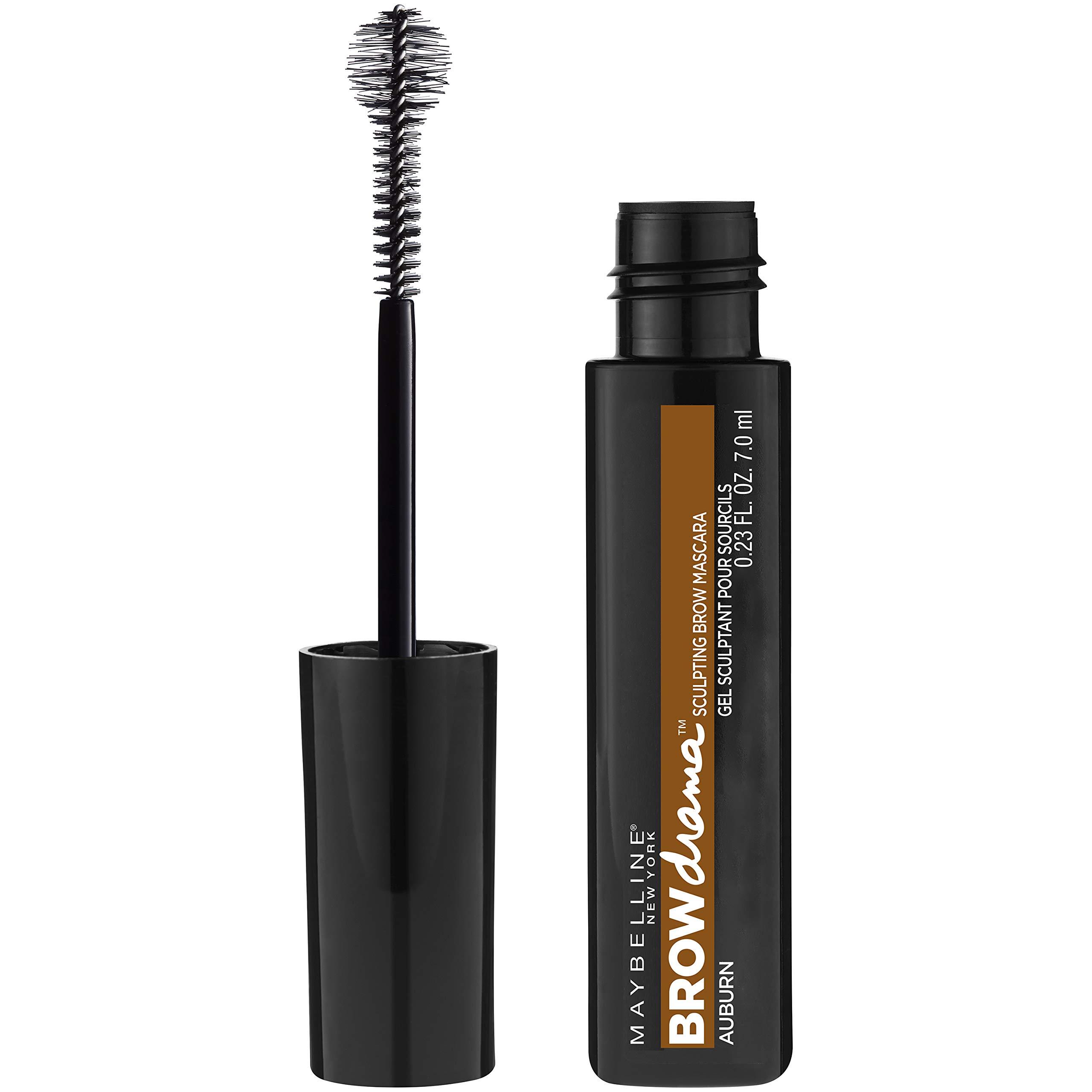 MAYBELLINE Maybelline New York Eyestudio Brow Drama Tinted Gel Mousse, Auburn, 0.23 Fluid Ounce