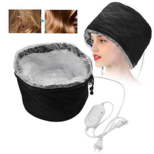 HURRISE Hair Steamer, Thermal Heat, Deep Conditioning Black Hair Scalp Treatment Spa Hot Head Care Electric for Home Use