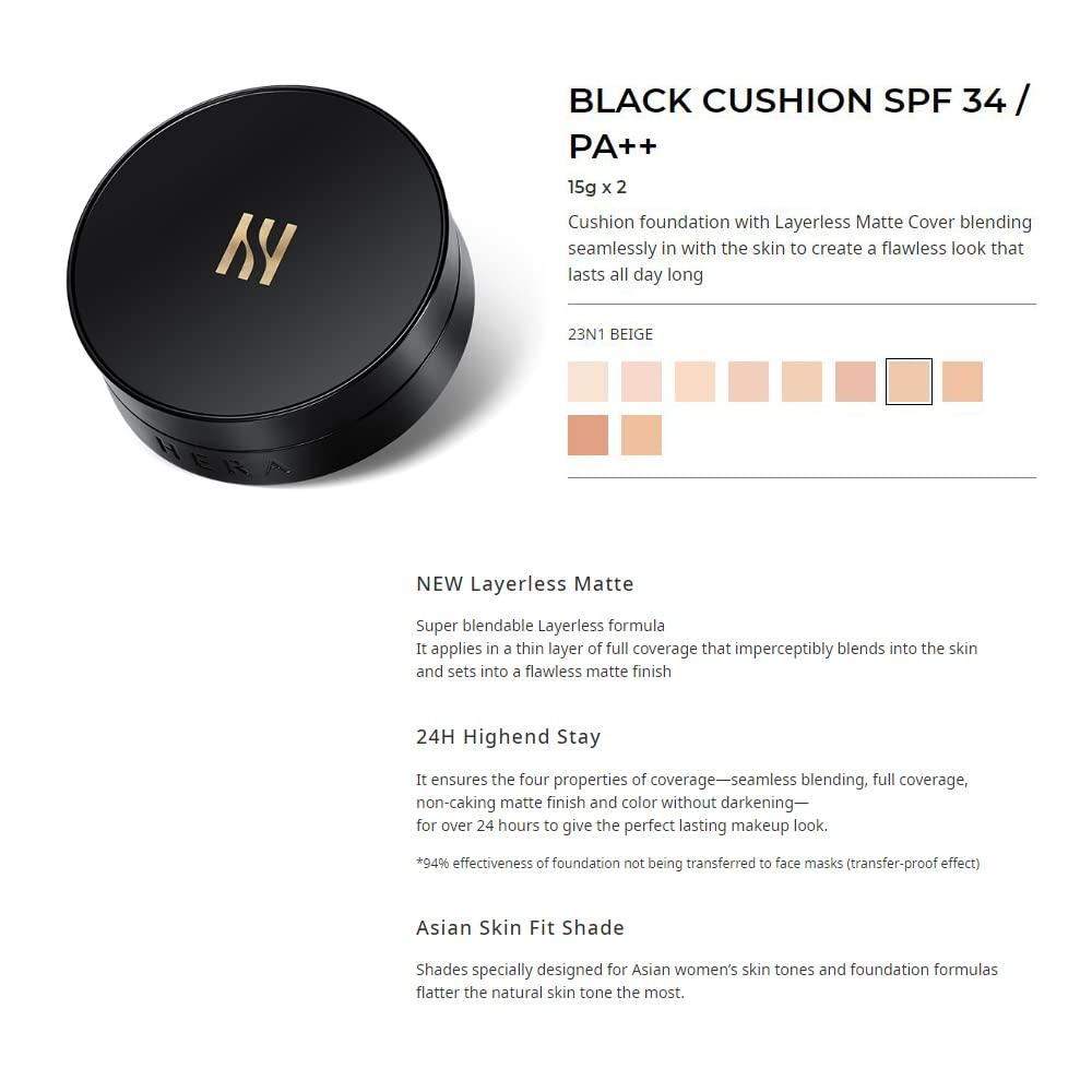 HERA [Hera] Black Cushion 15g+15g(Refill) #23 Beige
