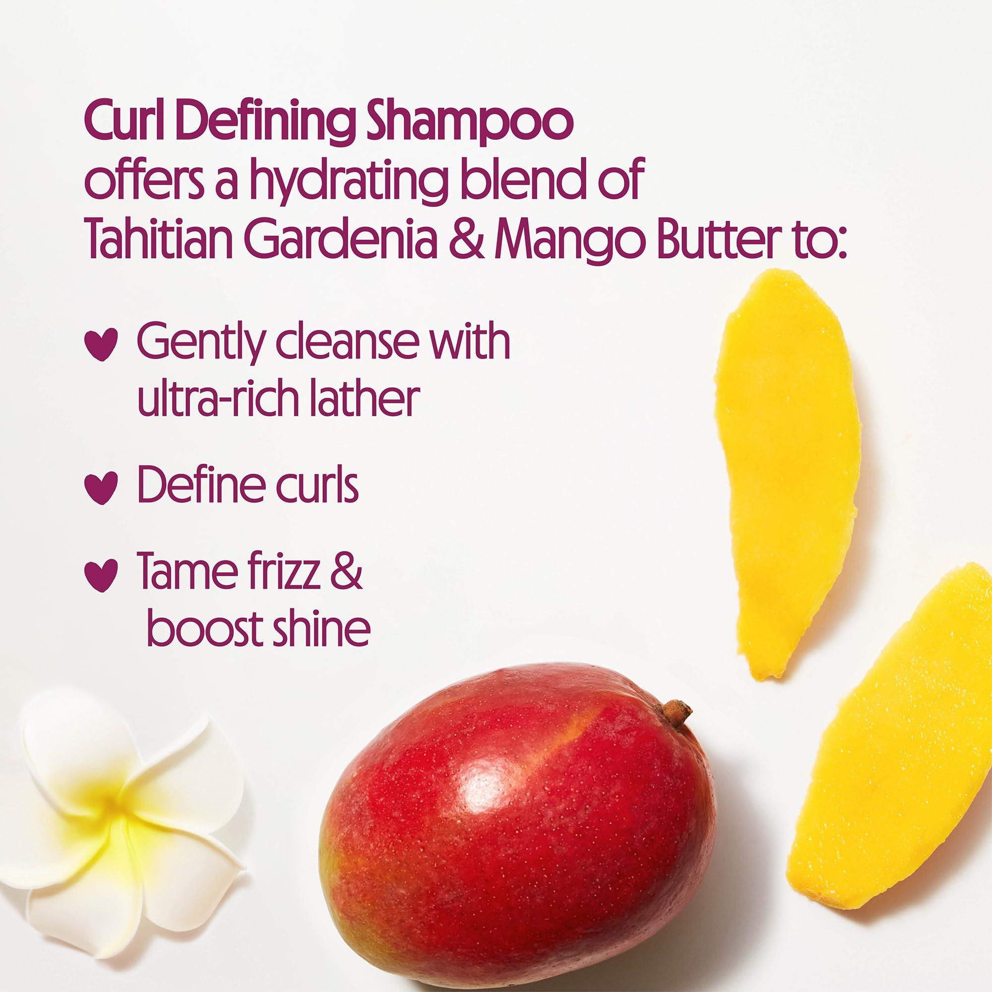 Not Your Mother's Not Your Mother\'s Naturals Moisturize & Enhance Curl Definition Shampoo, Conditioner, & Detangler (3-Pack) - Tahitian Gardenia Flower & Mango Butter
