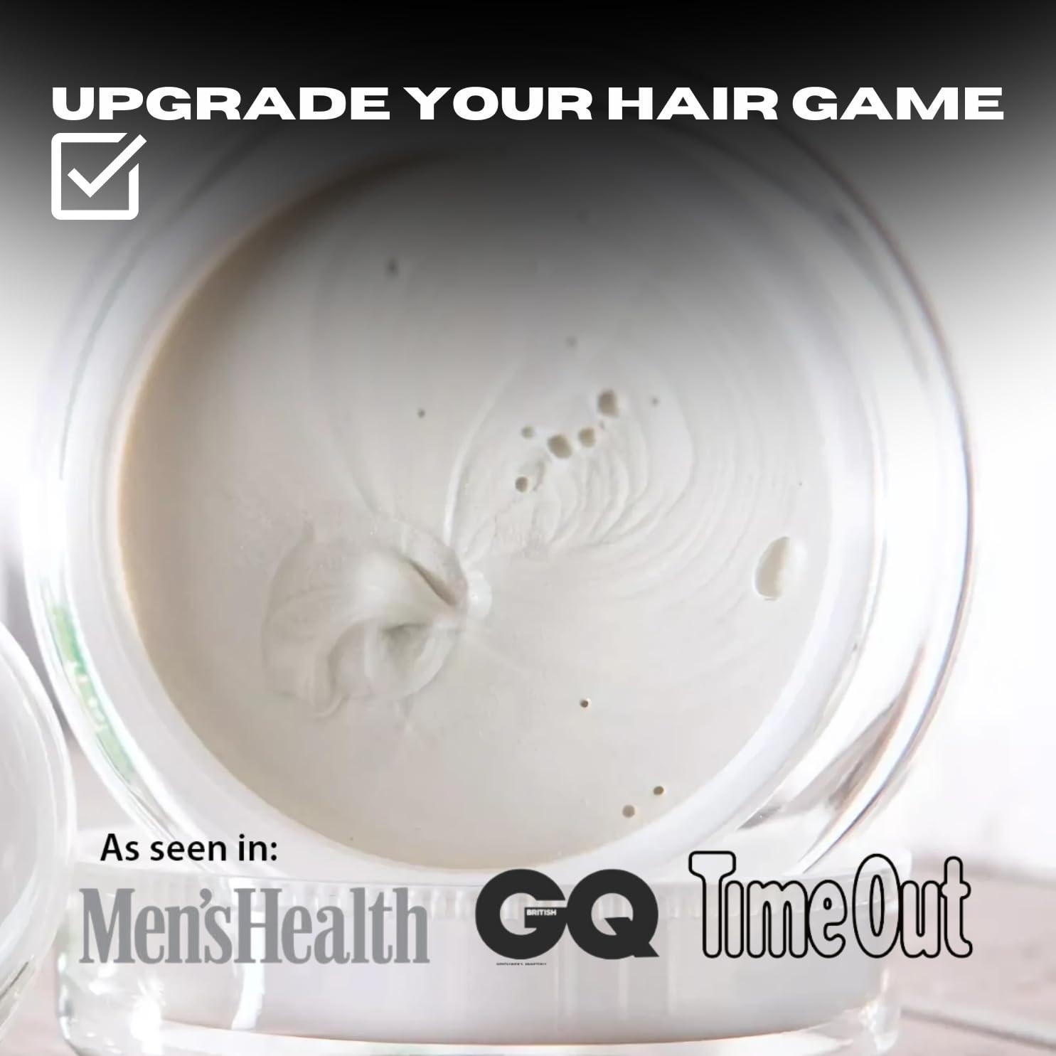 HB HAIRBOND UNITED KINGDOM Hairbond United Kingdom Distorter Professional Hair Clay (3.4oz) mens premium hair wax MEDIUM HOLD, MAXIMUM TEXTURE and MATTE FINISH