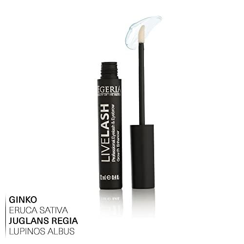 Egeria Premium Eyelash Growth Serum and Eyebrow Enhancer by Egeria, Lash boost Serum for Longer, Fuller Thicker Lashes & Brows (1 PCS)