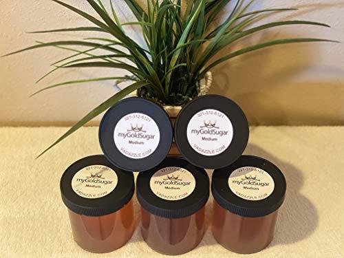 My Gold Sugar 5 Pack - 32oz My Gold Sugar - Sugaring for Hair Removal (Medium)