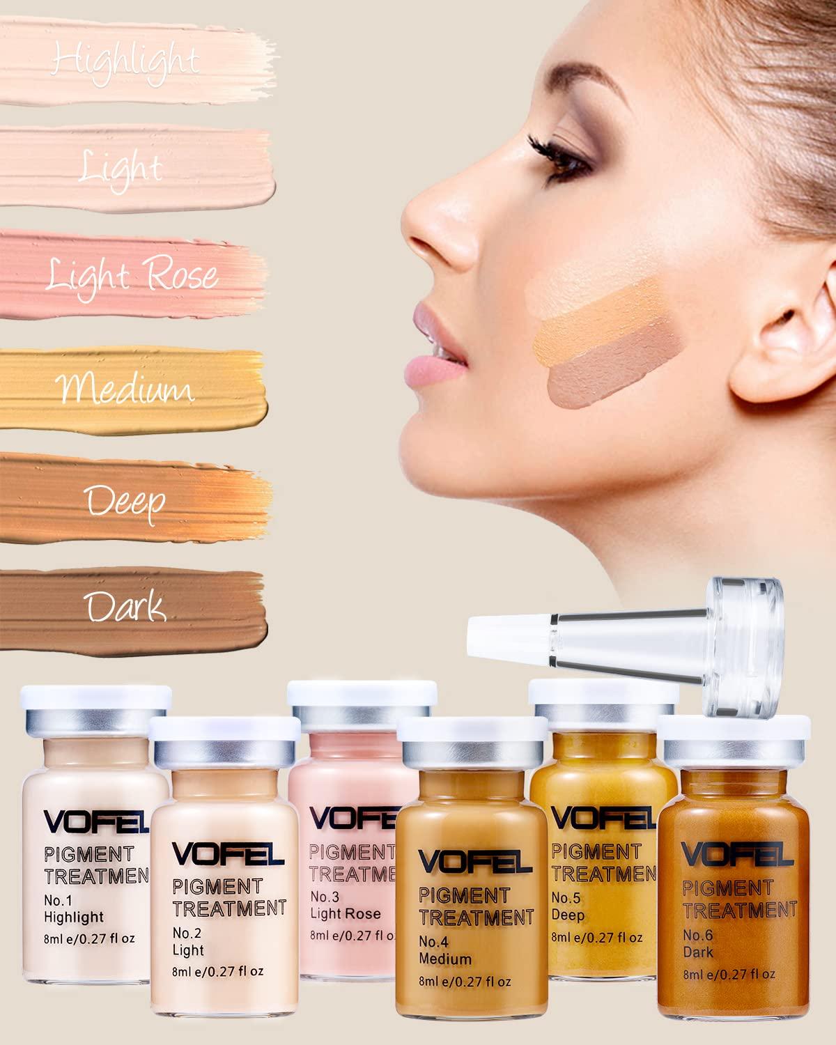 VOFEL BB Glow Starter Kit for Microneedling Serum Pigment Ampoule Skin Treatment Kits 0.27oz 24 Vials