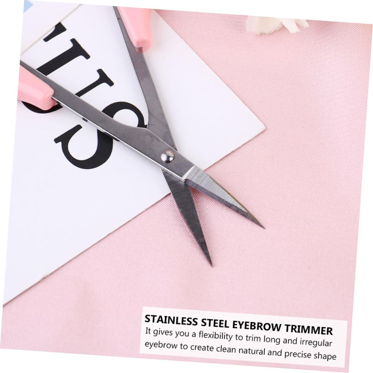 Didiseaon 3sets Beauty Scissors Lash Scissors Eyelash Trimmers Facial Trimmer Manicure Scissors Precision Scissors Tip Scissors Dead Skin Scissor Eyebrow Scissors Beauty Tool Stainless 2pcs*3 Didiseaon