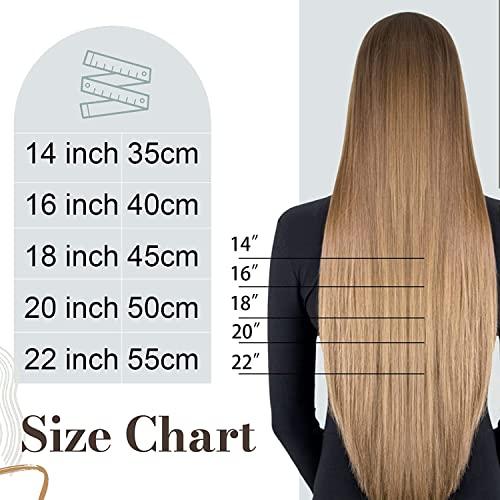 Fshine Fshine Blonde Weft Hair Extensions Human Hair 20 Inch 100 Gram White Blonde Sew in Hair Extension Double Weft Straight Real Human Hair Bundle for Women