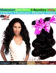 uSTAR uSTAR 6A Malaysian BODY WAVE 3 Bundles Virgin Hair Weave Extension Chocolate Brown #4 Color - 100% Human Hair - 18\"20\"22\"