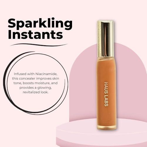 Haus Laboratories Haus Labs Triclone Skin Tech Hydrating + De-puffing Concealer with Fermented Arnica - 40 Medium Deep Golden