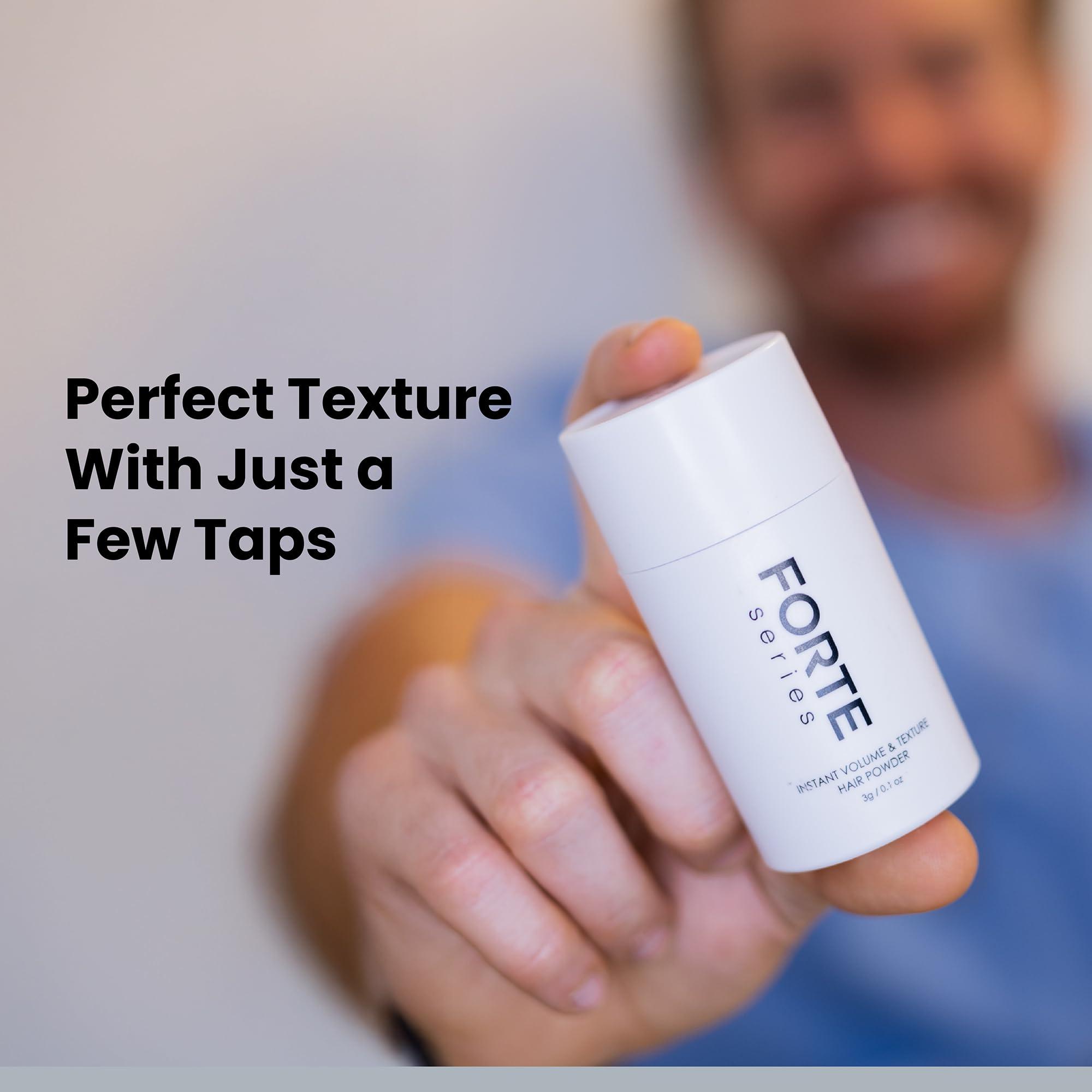 Alex Costa Hair Texture Powder by Forte Series, Volumizer for Fine Hair Volumizing Products for Men (0.1 oz)