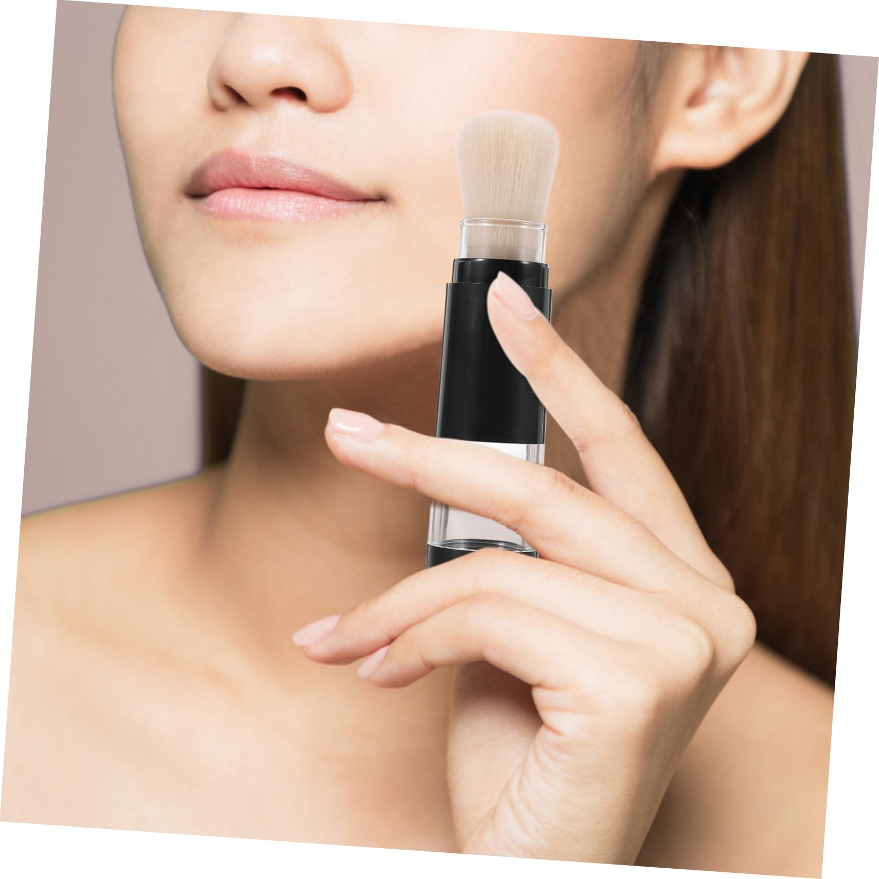 DOITOOL DOITOOL Portable Refilable Powder Brush Container Makeup Brush Blush for Makeup Highlighter Brush Powder Brush for Pressed Powder