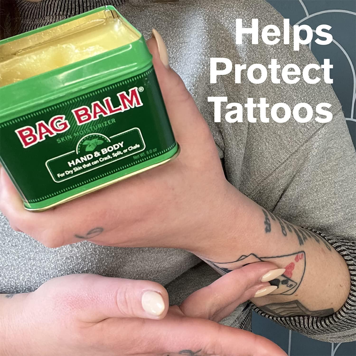 Bag Balm Bag Balm Vermont\'s Original for Dry Chapped Skin Conditions 8 Ounce Tin