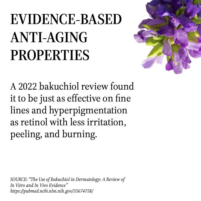 Generic Generic 100% Pure, Cold Pressed, Bakuchiol Serum 2 oz, Plant-Based Natural Retinol Alternative