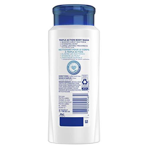 Safeguard Safeguard Body Wash Triple Action Deep Cleansing Fresh Clean Scent 21 FL Oz