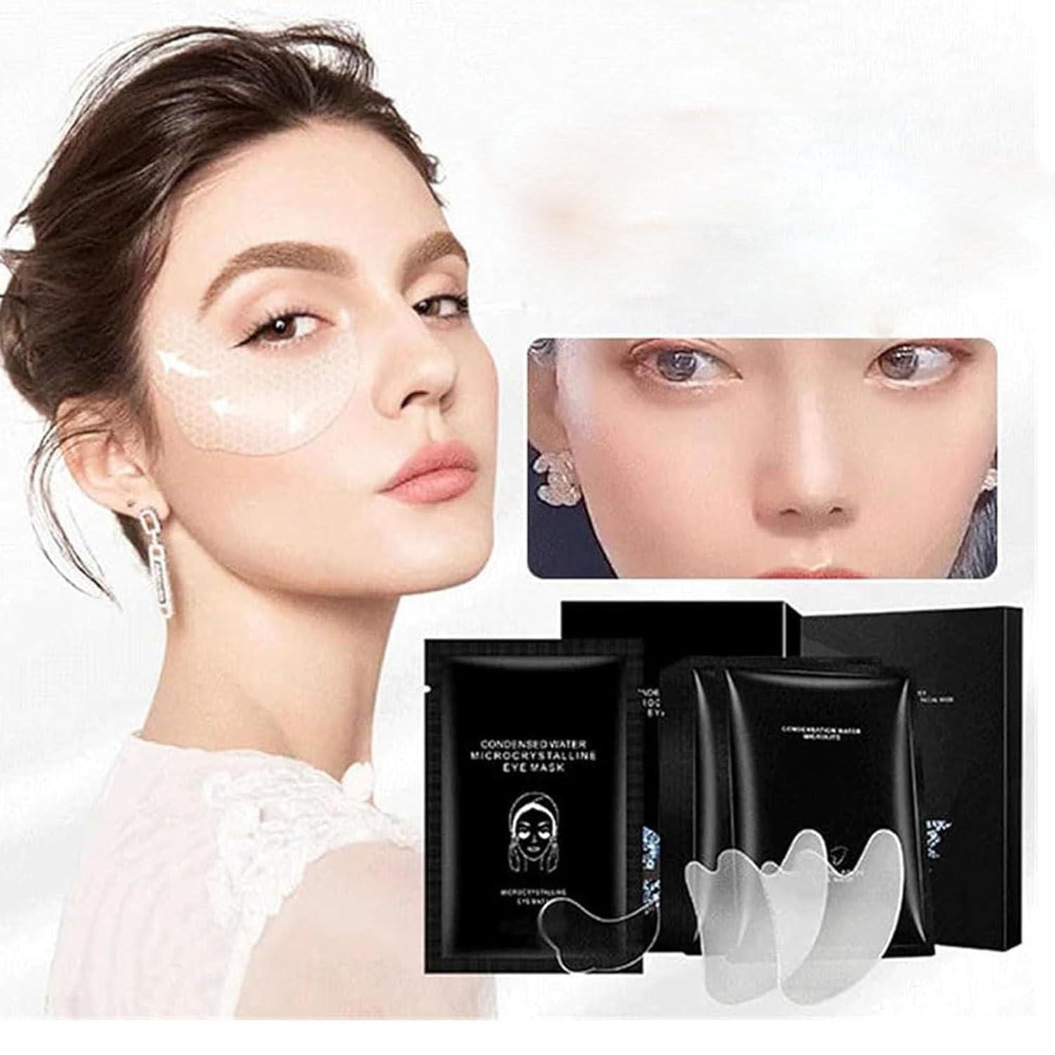 HIDRUO Instant Beauty Face Nutrition Wrinkle Removal Lift Sticker,Face Lift Mask, Microcrystalline Nasolabial Folds Removal Mask,For All Skin (Eye Patch, 3 box)