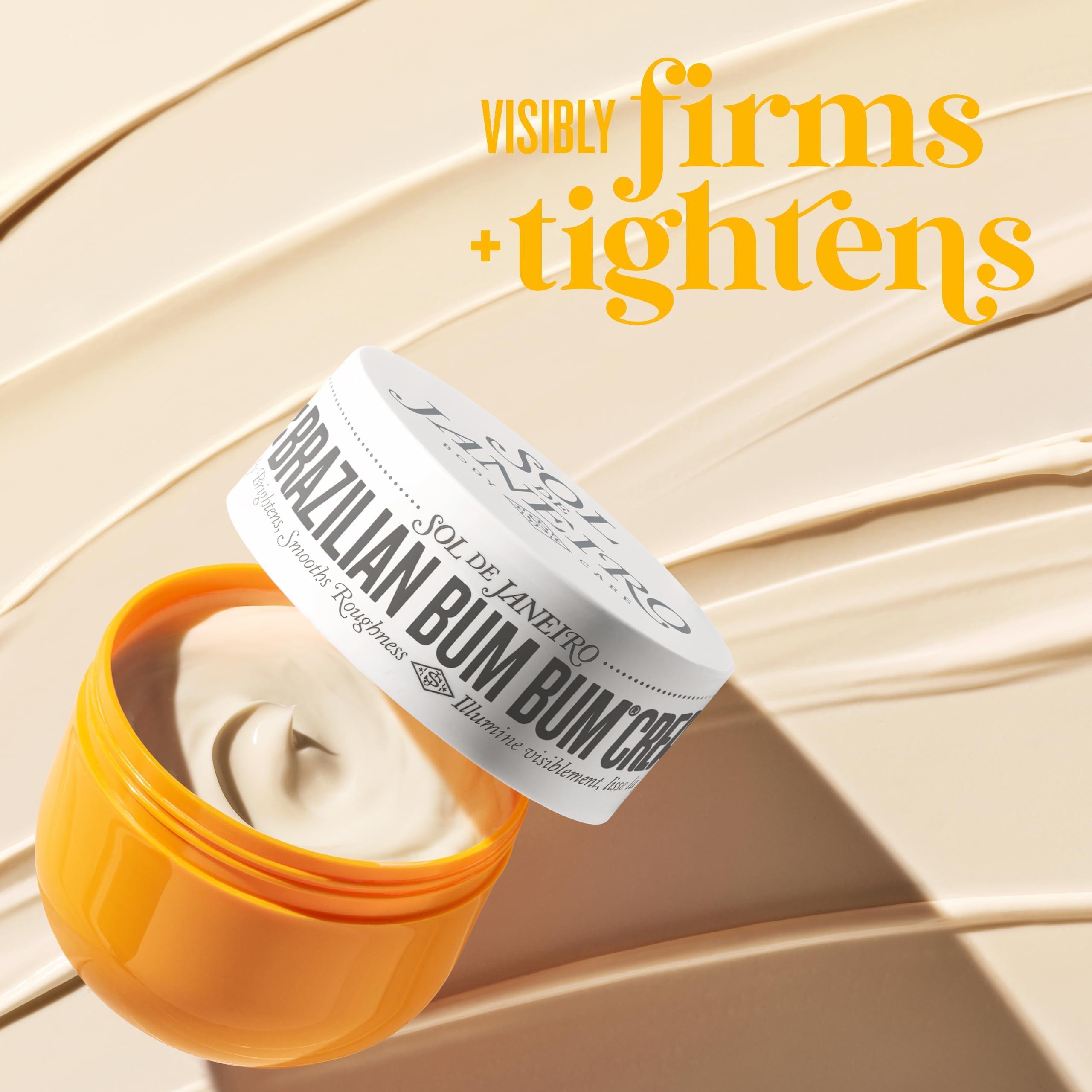 SOL DE JANEIRO SOL DE JANEIRO Brazilian Bum Bum Cream and Brazilian 4 Play Moisturizing Shower Cream Gel Body Wash Full Size Bundle