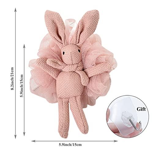 Yisella Bath Sponge Shower Loofah Sponge Travel Kids Loofahs For Shower Bath Loofah Pack Sponges For Bathing