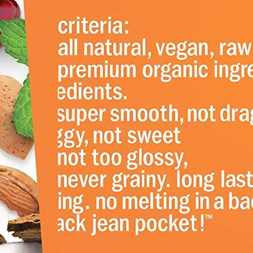 HURRAW! Hurraw! Almond Lip Balm: Organic, Certified Vegan, Cruelty and Gluten Free. Non-GMO, 100% Natural Ingredients. Bee, Shea, Soy and Palm Free. Made in USA