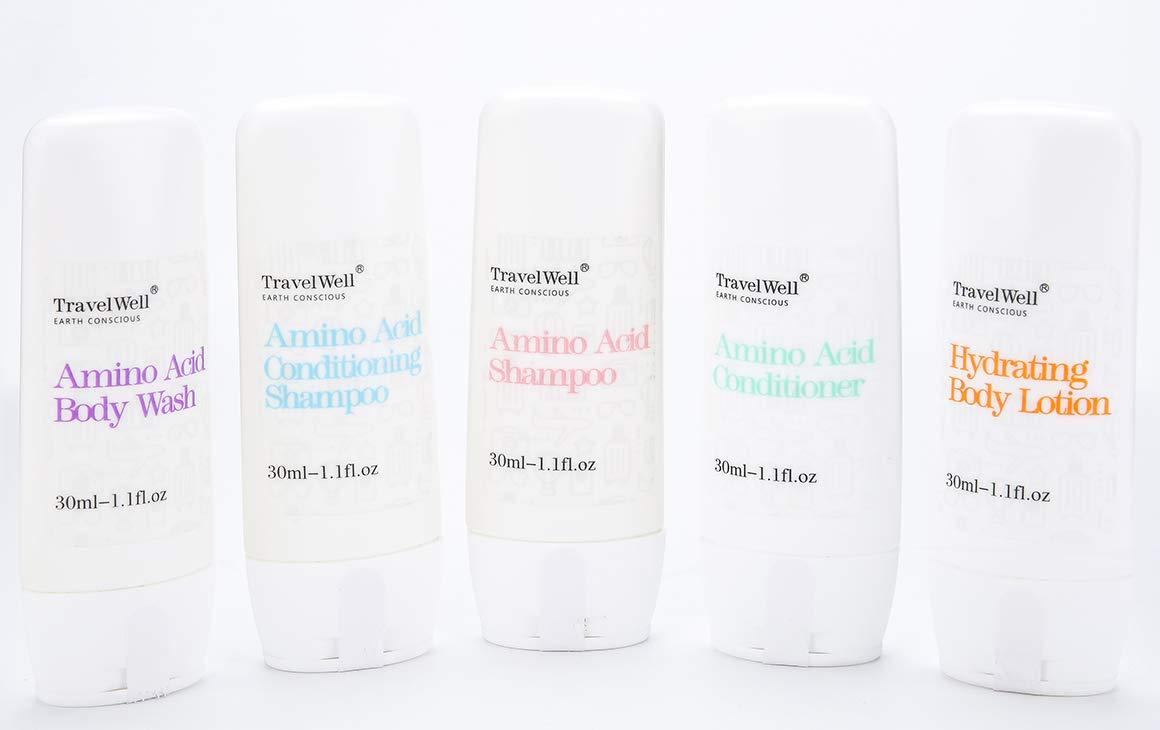 Travelwell Travelwell Individually Wrapped 50 Bottles per Box Travel Size Lotion 1.0 Fl Oz/30ml, | Travel Size Toiletries | Hotel Toiletries Bulk Set