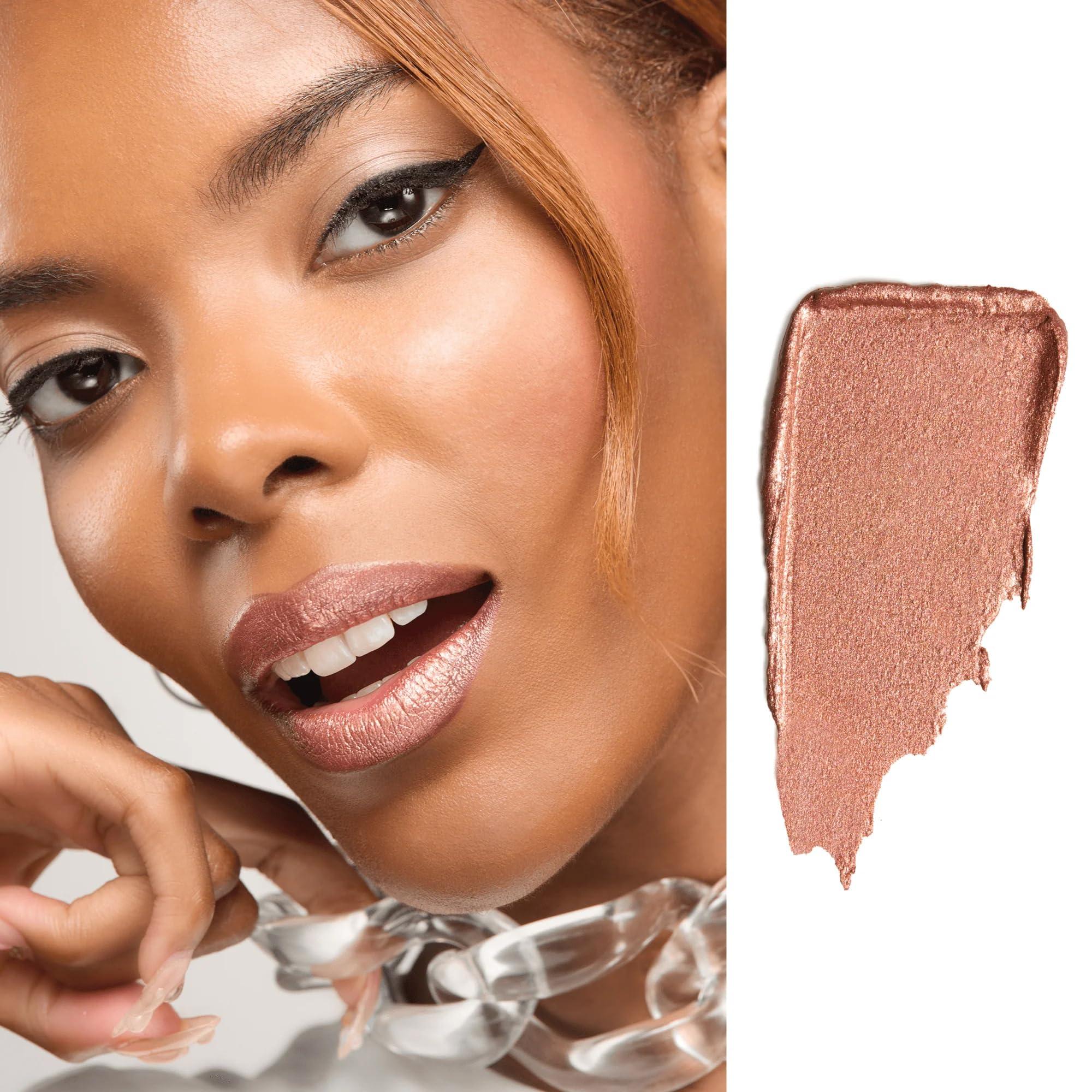 Gerard Cosmetics Gerard Cosmetics Metal Matte Liquid Lipstick Dreamweaver, Nude Pink Lipstick with Matte Metallic Finish, Long Lasting Nude Lipstick, Hydrate and Nourish Lips, Cruelty Free & Made in the USA