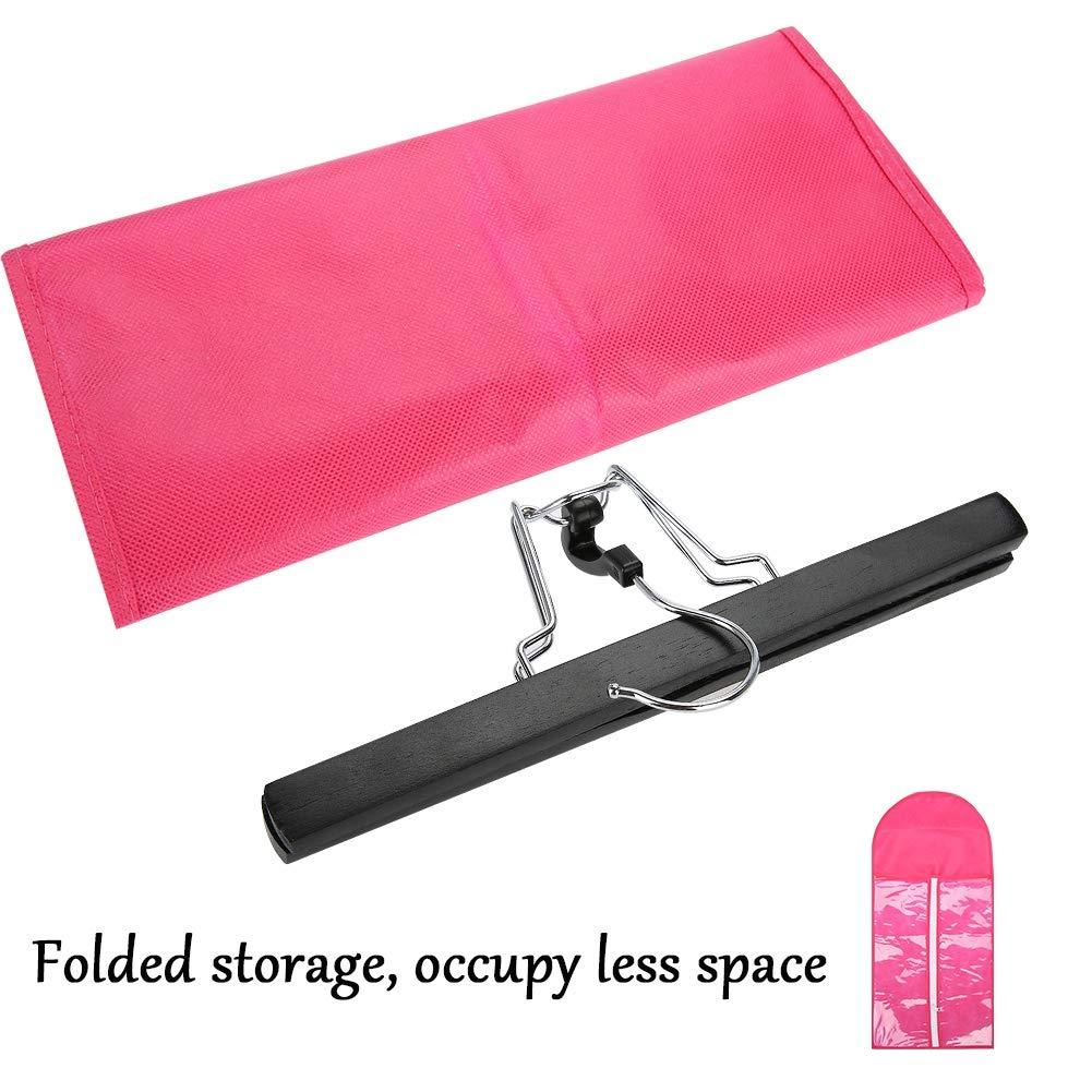 Milltrip Hair Extension Storage Bag, Hair Extensions Carrier Wig Organization Storage Case Clothes Isolation Bag(With hangers)