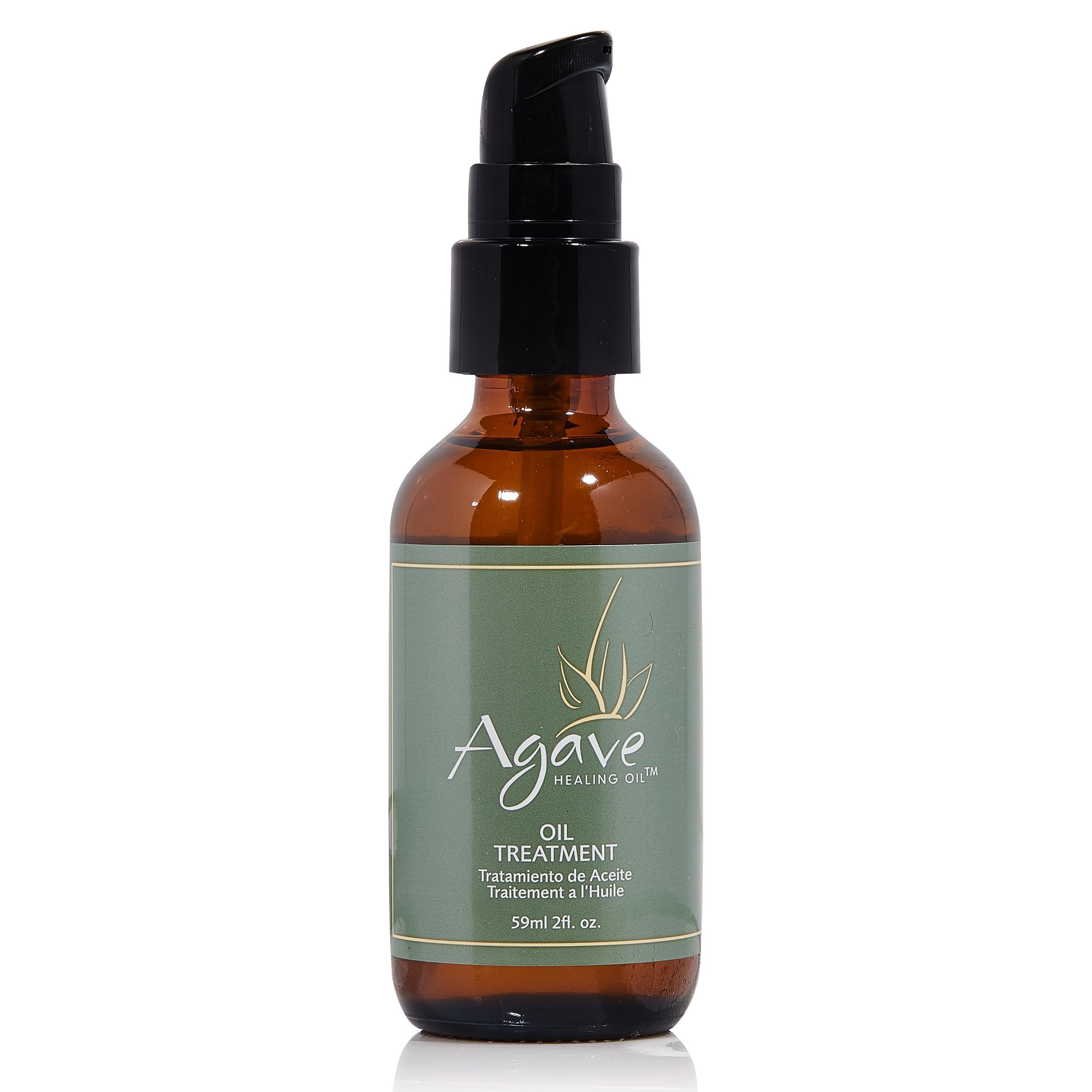 Agave Healing Oil Agave Healing Oil Treatment, Lightweight Rejuvenating Hair Oil for All Hair Types With Natural Agave Extract, Paraben & Sulfate-Free, 2 Fl Oz