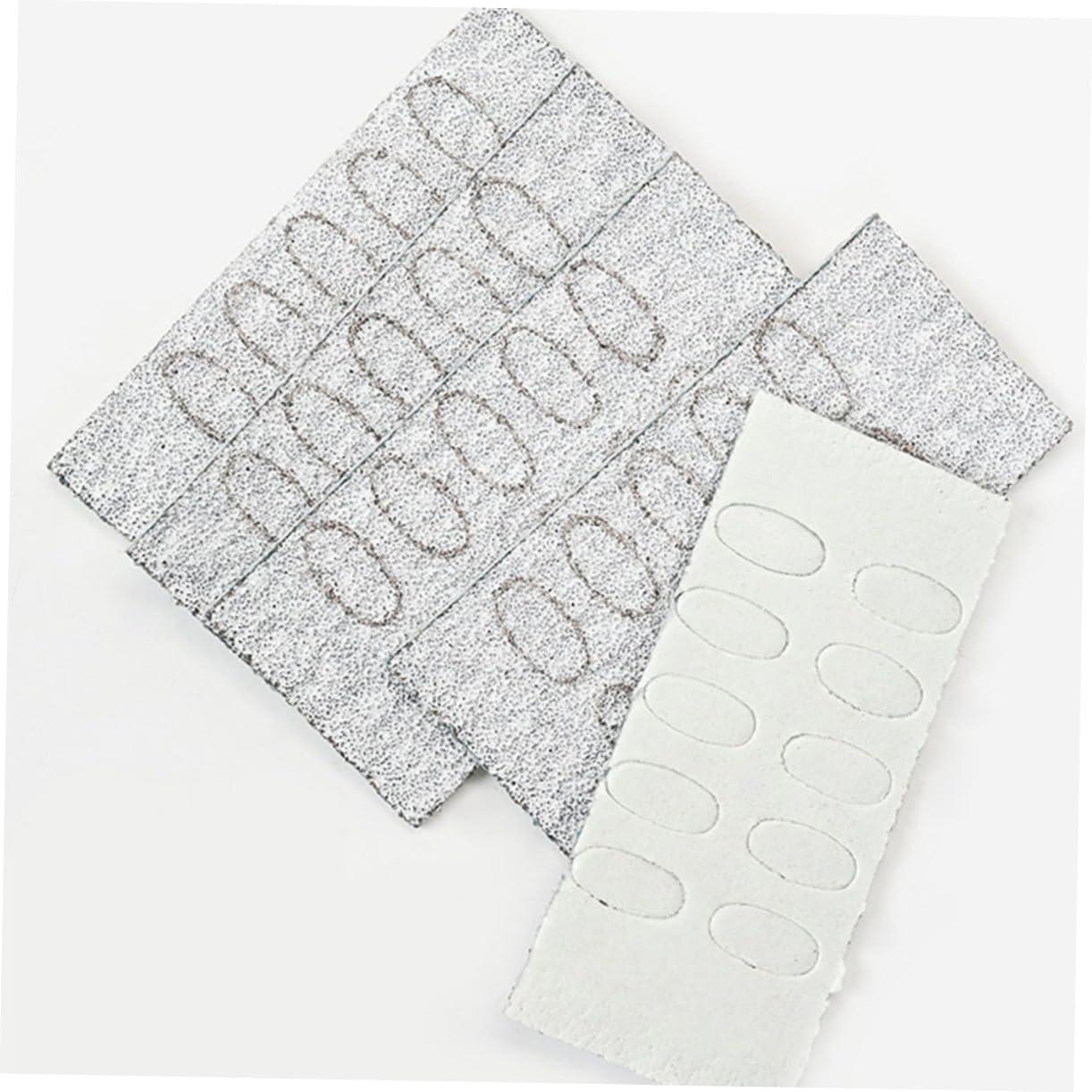 Healeved Healeved Stainless Steel Cuticle Pusher Dual Head Nail Tool with Nail Scraper for Salon Home and Travel