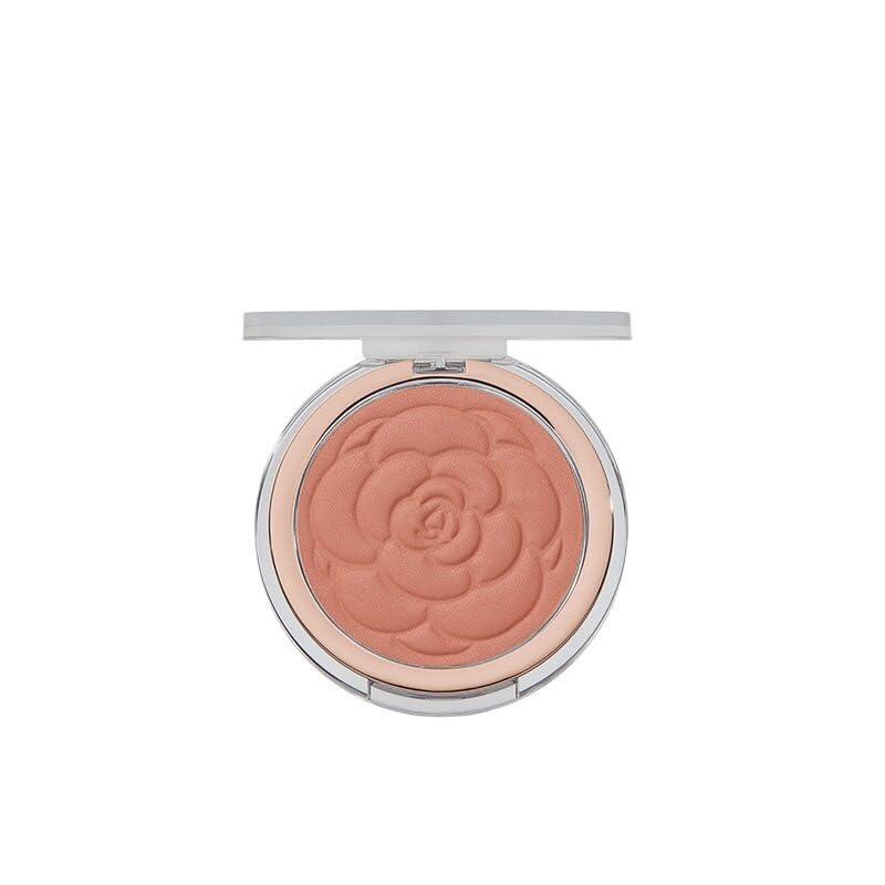 FLOWER BEAUTY FLOWER Beauty By Drew Barrymore Blush Powder - Matte or Shimmer Natural Glow - Warms Complexion + Rosy Glow - Long-Lasting + Enhances Skin Tone - Blends on Smooth + Silky - Cruelty-Free + Vegan (Spic ed Petal)