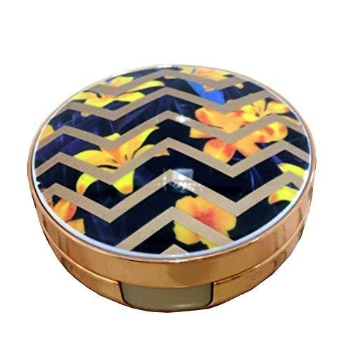 ASTRQLE ASTRQLE 1PC 15ml Empty Portable Air Cushion Foundation Makeup Powder Puff Box Case Container Powder Compacts For DIY Cosmetic Cream With Sponge And mirror