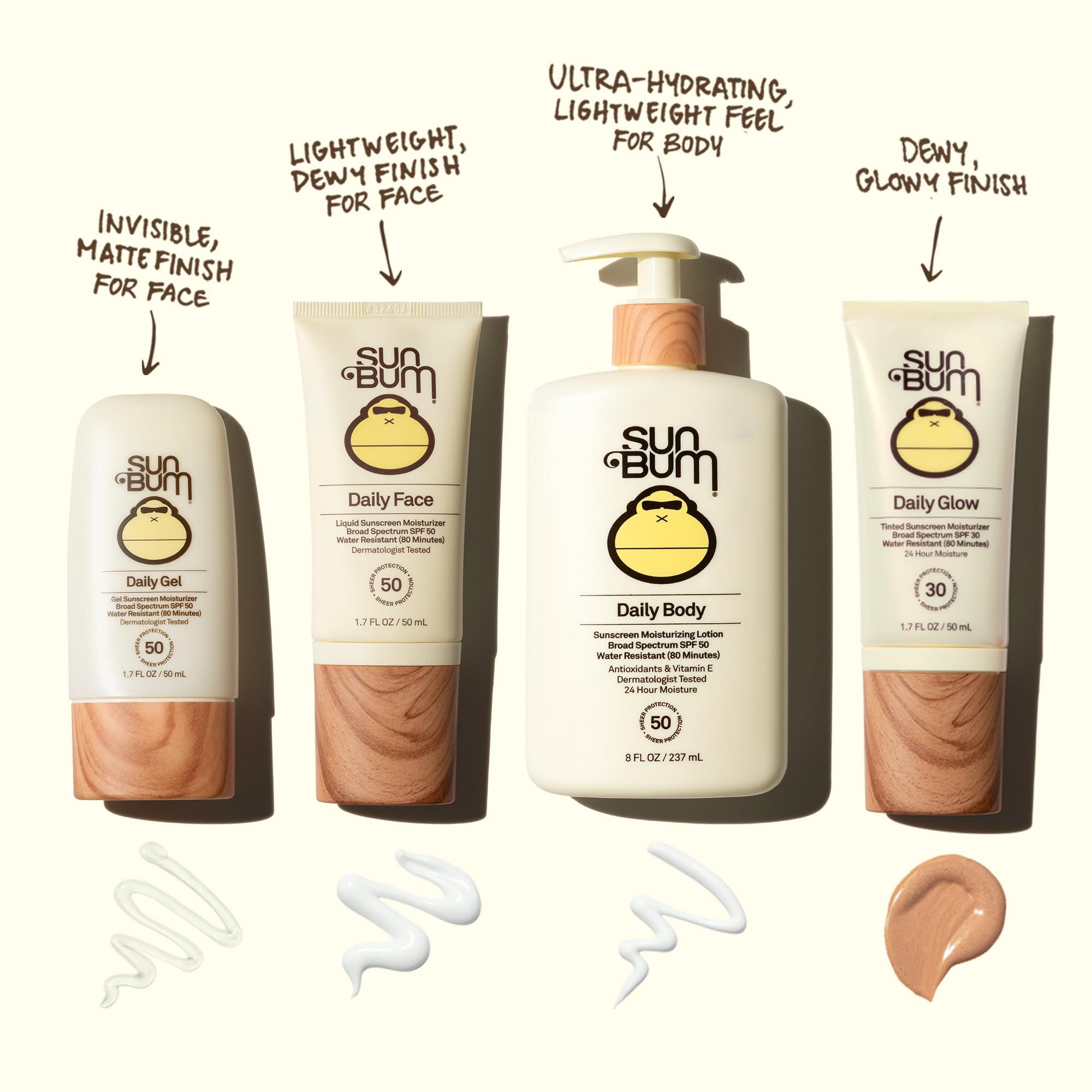 Sun Bum Sun Bum Daily SPF 50 Sunscreen Body Lotion| Broad Spectrum Moisturizing Sunblock with Vitamin E | Vegan and Hawaii 104 Act Compliant (Octinoxate & Oxybenzone Free) | Dermatologist Tested | 8 Fl Oz