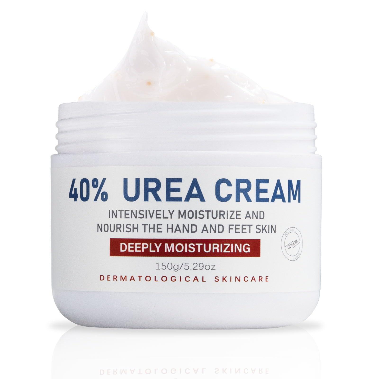 BERVEAL BERVEAL Urea Cream, 40 percent Foot Care Lotion for Cracked Heels,Cracked Heels, Ultra,Rough, Dry, Calloused Feet,Softening Rough skin on feet 5.29 fl.oz for All Skin