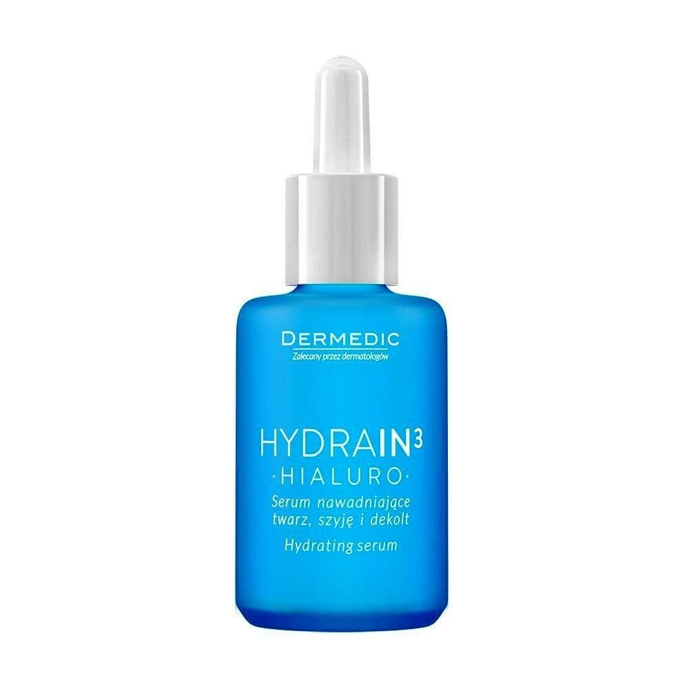 dermena HYDRAIN3 HIALURO hydrating serum for face, neck and decolltage