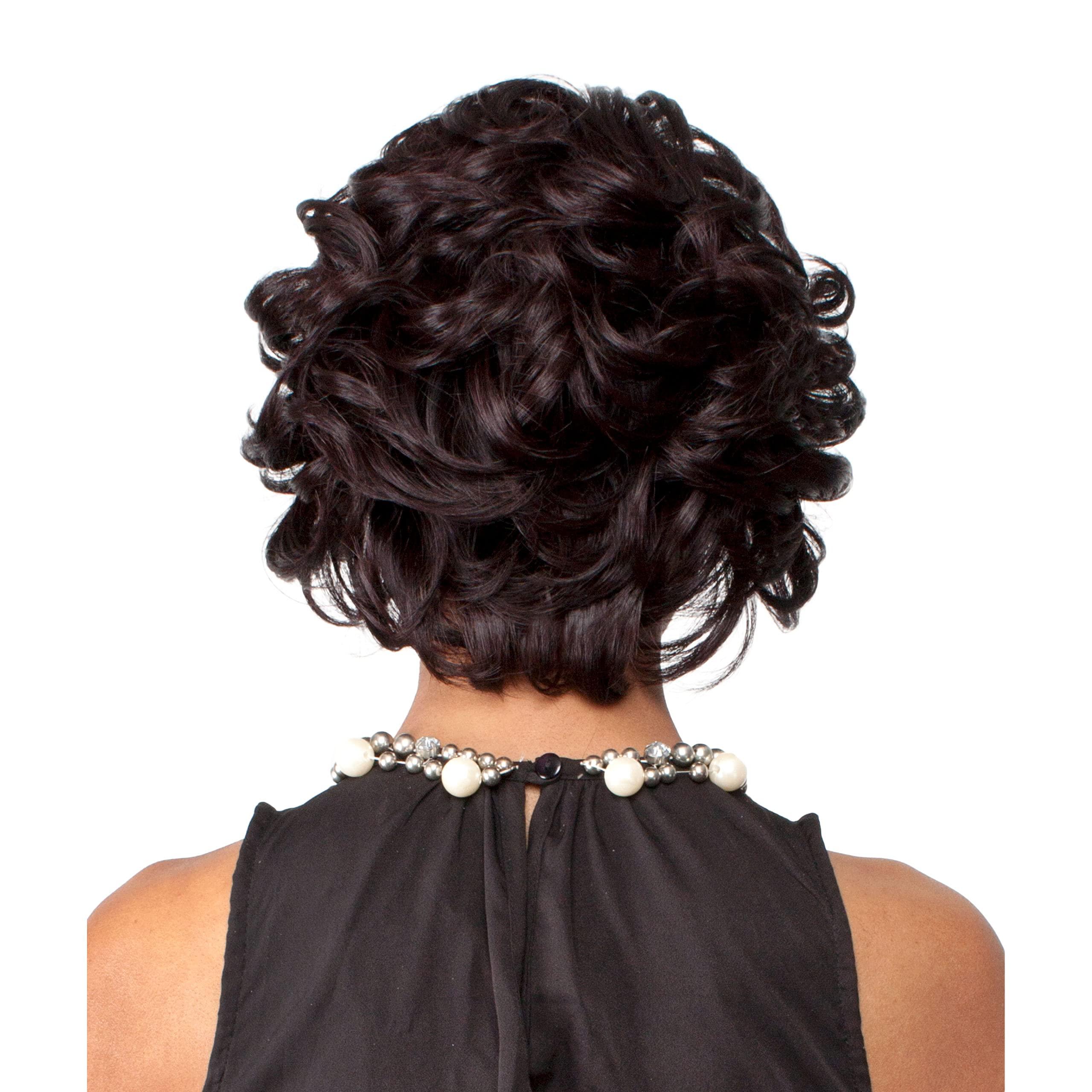 R&B Collection R&B Collection H-MISSY Premium Human Hair BLENDED Full Cap Wig (DT332)