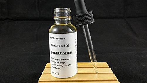 Mansa Beard Oil Barbershop Beard Oil 1oz (3 month supply)