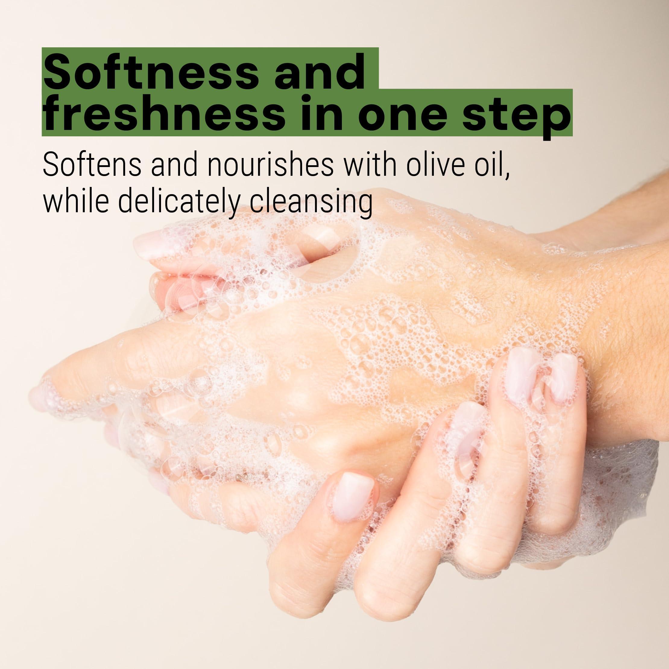 Panier des Sens Panier des Sens - Liquid Hand Soap Limited Edition - Hand Wash with Olive Oil - French Marseille Moisturizing Hand Soap - Refillable Kitchen & Bathroom Hand Soap - 98% Natural - Glass Bottle 16.6 Floz