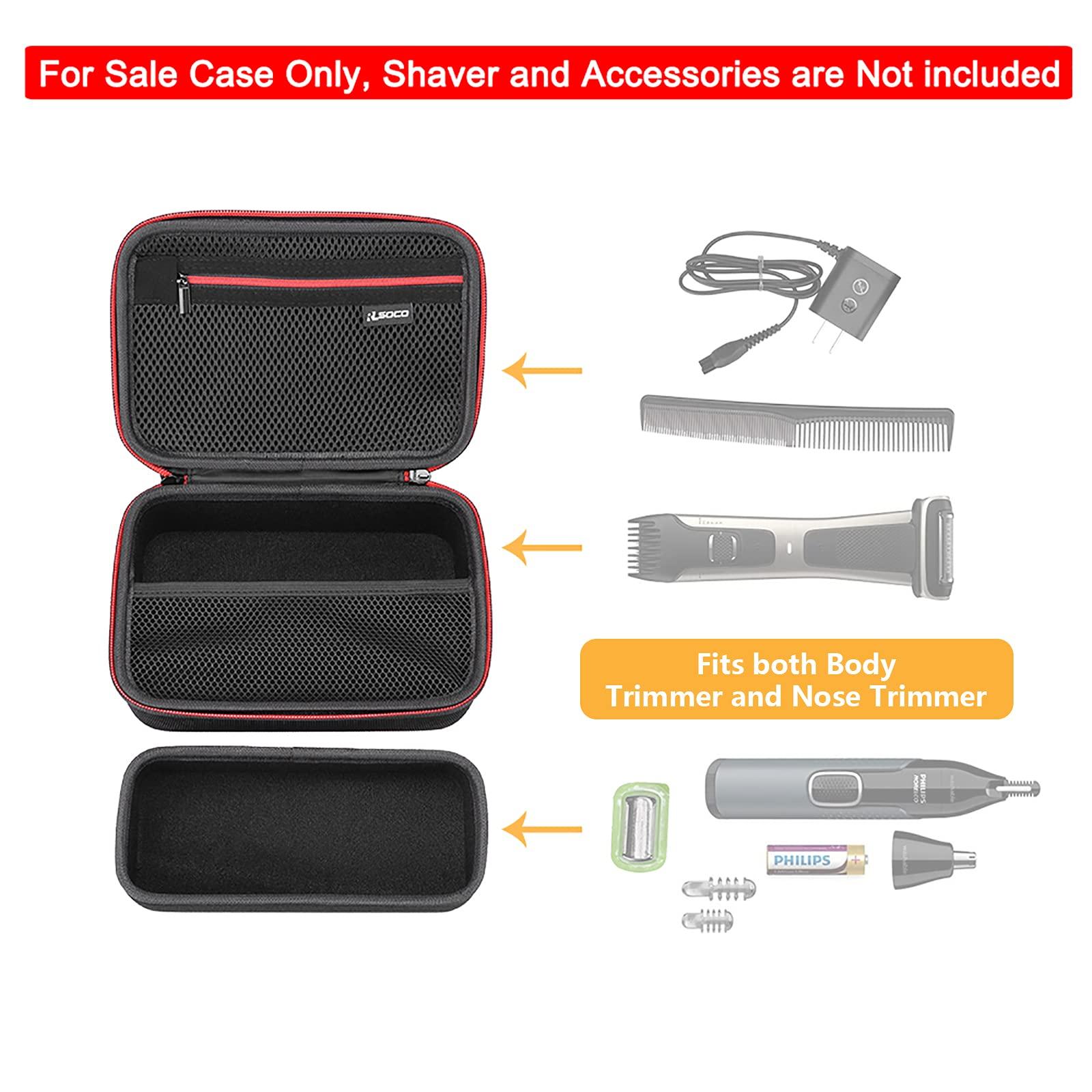 RLSOCO RLSOCO Hard Case for Philips Bodygroom Series 7000 BG7040/42,BG7030/49,BG2039/42 & Nosetrimmer 3000 NT3600/4 (Case Only)