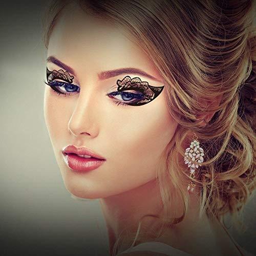 CFCYS CFCYS Temporary Tattoo,Transfer Eye Stickers Colored Eye Tattoo for Women Men Eyeliner Tattoo Waterproof Removable Non-Toxics Safe