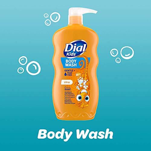 Dial Dial Kids Body Wash, Citrus, 24 fl oz (Pack of 4)