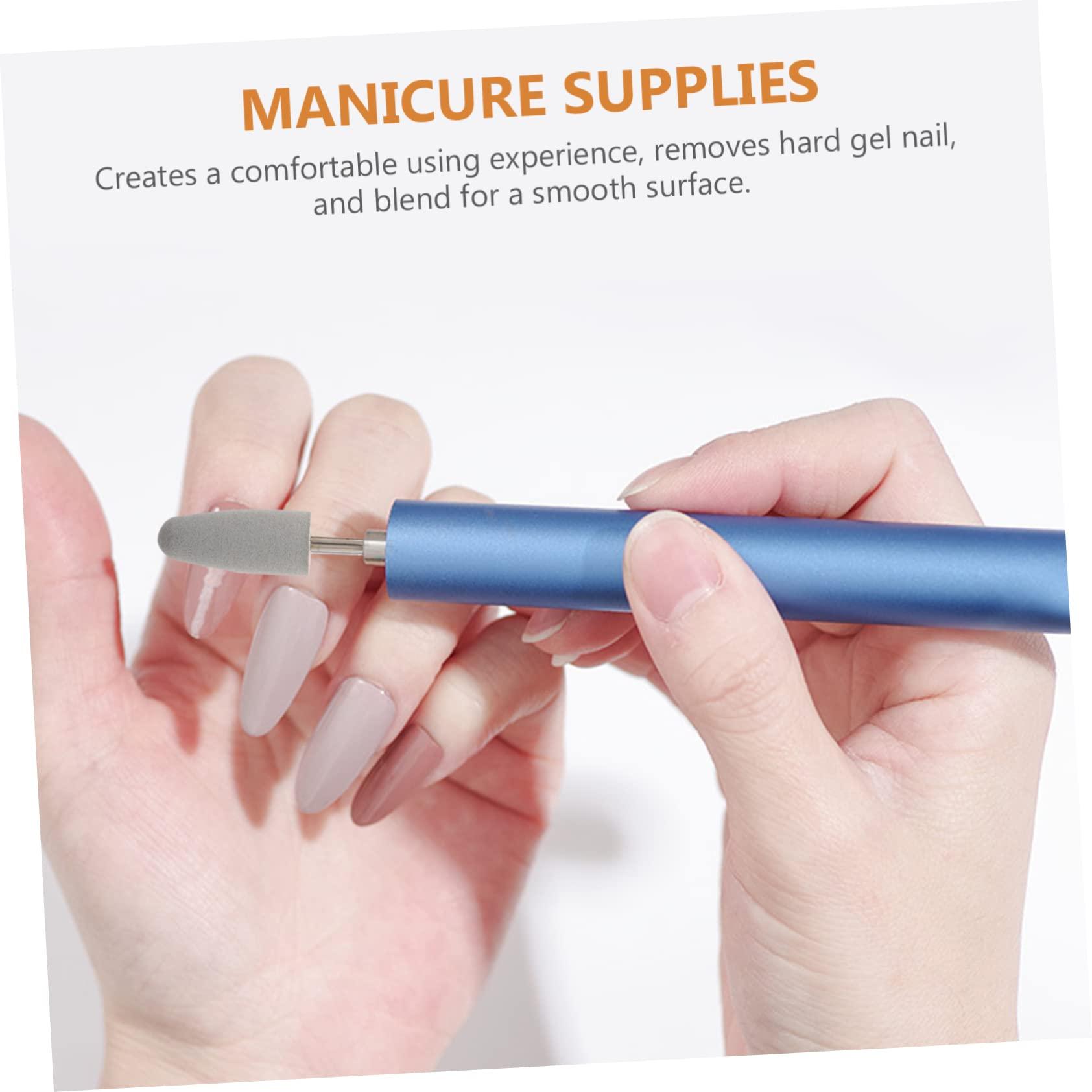 Beavorty Beavorty Polish Bit for Nail Drill Silicon Nail Bit Set of 10 Nail Drill Bits Set for Nail Art