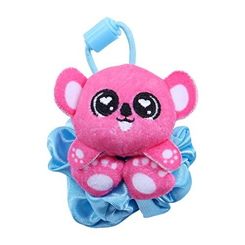Scrunchmiez ScrunchMiez Single Surprise Pack, Magically transforms from Hair Scrunchie to Cute Plush Friend as Well as Backpack Clip. So Many Characters to Collect & wear.,(ID96524)