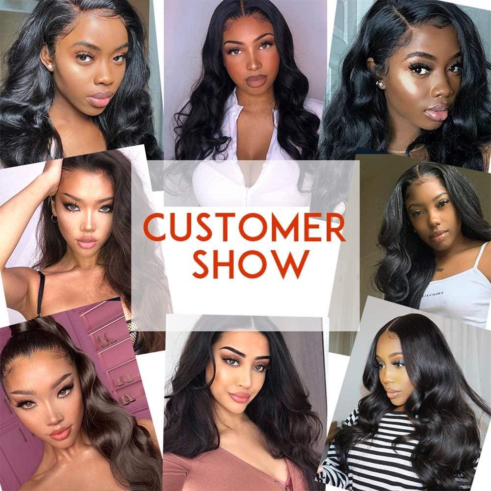 YAREESONG YAREESONG 40 Inch Bundles Body Wave Human Hair Bundles 12A Grade Brazilian Hair Bundles 100% Unprocessed Weave Bundles Human Hair40 inches bundles