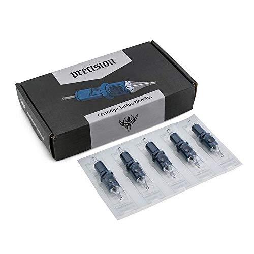 Precision Needles Precision Tattoo Cartridge Needles .35 Diameter 9 Tight Round Liner - 9RL, Box of 20