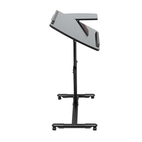 banborba Adjustable Tattoo Workstation, Portable Mobile Tattoo Salon Work Station Arm Rest Stand Desk Table Workbench Tray, Multi-Angle Adjustment Table Double Countertops for Tattoo Studios, Hair Salons