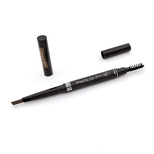 FARI FARI Eyebrow Pencil with Brush Long Lasting Drawing Eye Brow Soft Textured Natural Daily Eyebrow Makeup (Light Brown #02)