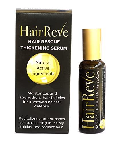 HairReve HairReve Hair Rescue Serum and Shampoo System, Follicle Care for Overall Healthier Hair (Thickening Serum and Shampoo Pack)