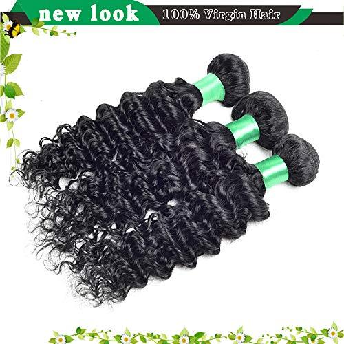 SF_new look 9a Raw Indian Hair Bundles Deep Wave Human Hair Bundles Virgin Hair Deals (28 28 28)