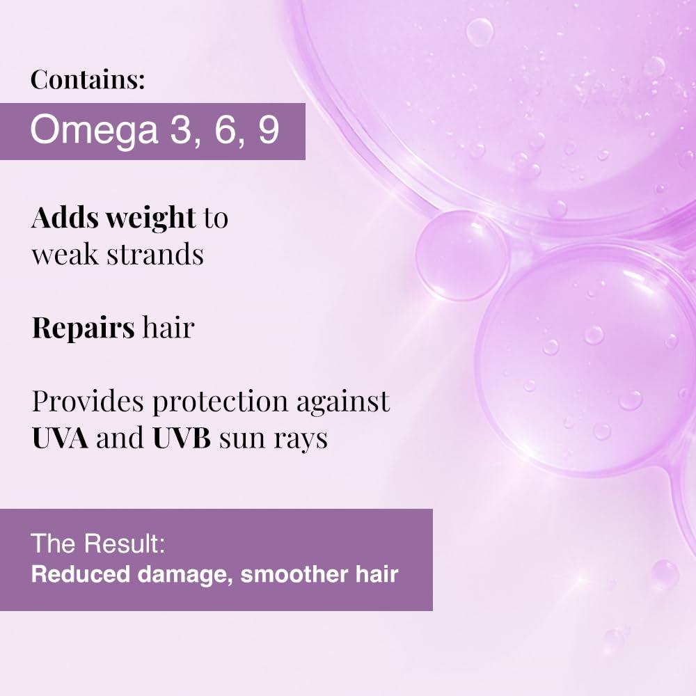 Bare Anatomy Bare Anatomy Ultra Smoothing Hair Serum Powered By Carbohydrate Complex & Niacinamide | Serum for Smooth & Shiny Hair | For Dry & Frizzy Hair | Women & Men | 50 ml