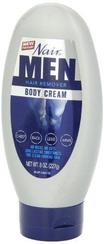 Nair Nair Hair Remover Body Cream for Men, 8-Ounce Bottles (Pack of 3)