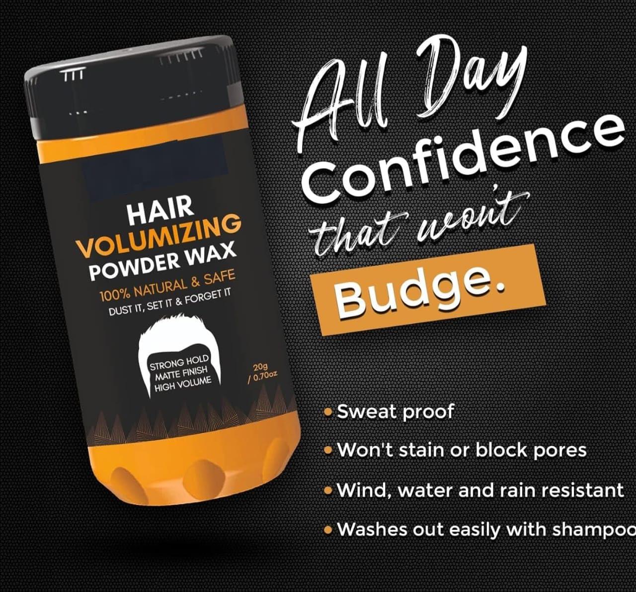 Generic Generic Hair Volumizing Powder Wax for Men with Strong Hold | Matte Finish Powder-Wax (20GM) Wax Strong Hair Volumizer Powder