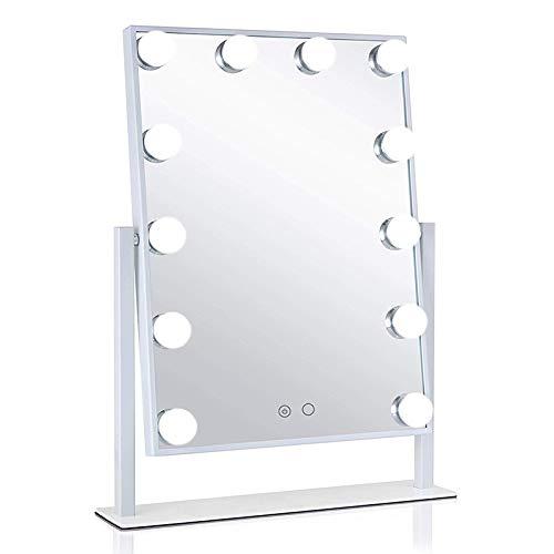 Chamber Wholesale Price Hollywood Makeup Mirror with 12pcs Dimmable LED Light Bulbs for Urban Wall Bedroom Bathroom Decoration