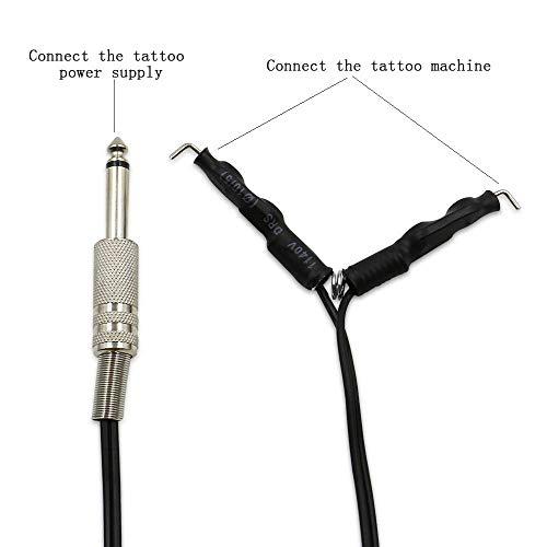Autdor Autdor Tattoo Power Supply Foot Pedal Clip Cord Kit - Dual Digital Tattoo Machine Power Supply with Tattoo Pedal and Tattoo Clip Cord for Tattoo Supplies, Tattoo Kit, Tattoo Machine Needles